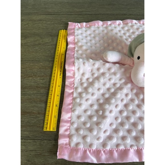 Pro Gleem Pink‎ Minky Dot Elephant Lovey - Picture 5 of 5